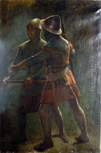 Soldados by Francisco Galofre Oller
