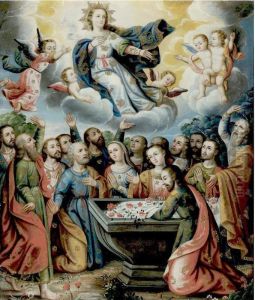 The Assumption Of The Virgin by Gregorio Gamarra