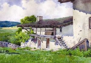 Ferme by Jules-Alexandre Gamba De Preydour