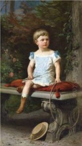 Ritratto Di Fanciullo by Enrico Gamba