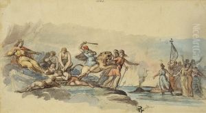 Scena Mitologica by Enrico Gamba
