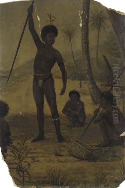 New Guinea Natives - view 1