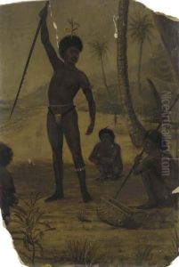New Guinea Natives by Ernest, Major Gambier-Parry