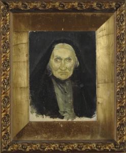 Ritratto Di Vecchia by Raffaello Gambogi
