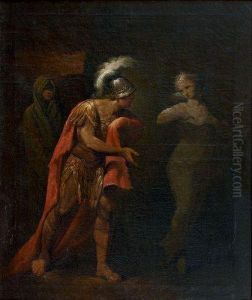 Enee Aux Enfers by Jacques Gamelin