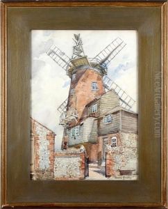 Windmill, Clay-near-the Sea by Andrew Archer Gamley
