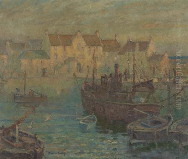 Evening In The Harbour - view 1