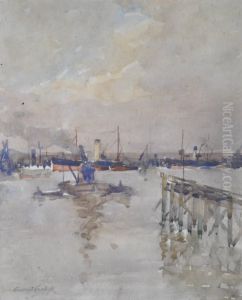 Granton Harbour by Andrew Archer Gamley