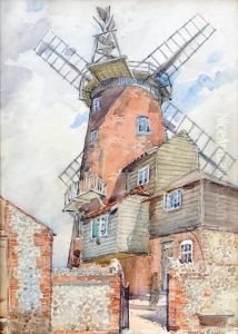 Cley Mill, Cley Next The Sea by Andrew Archer Gamley