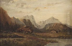 Western Landscape by Alphonse G. Gamotis