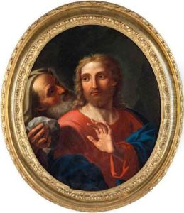 Cristo Tentato Dal Demonio by Gaetano Gandolfi