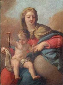Madonna Con Il Bambino by Mauro Gandolfi