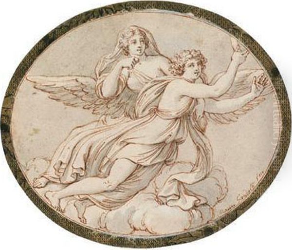 Allegorie Mit Zwei Grazien - view 1