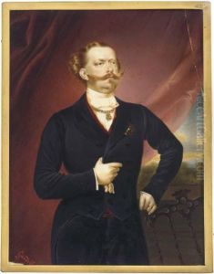 Vittorio Emanuele Ii, King Of Sardinia And Later King Of Italy
(1820-1878) by Luigi Gandolphi