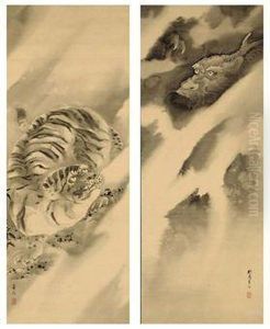 Tiger And Dragon by Kishi Ganryo