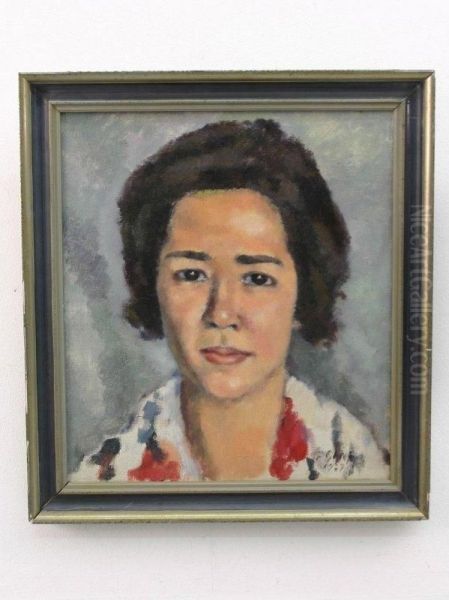 Portrait Einer Jungen Frau - view 1