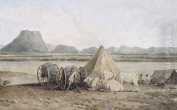 An Indian Cowherd - view 1