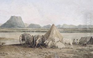 An Indian Cowherd by John Gantz