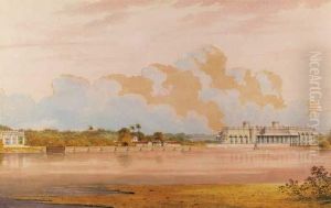 View Of Brodie's Castle, From Mr Huddleston's Garden, Madras View Of Brodie's Castle, From Mr Huddleston's Garden, Madras