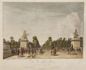 Vue De Paris Number 4 by Garbizza, Angelo