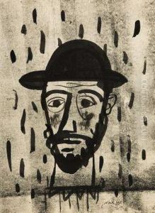 Hombre Con Barba by Jose Maria Garcia