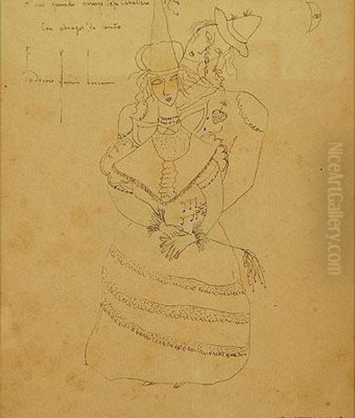 Pareja De Payasos - view 1