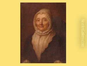 Portrait Von Alexandrine Fatio, Witwe Desstadtprasidenten Pierre Lullin