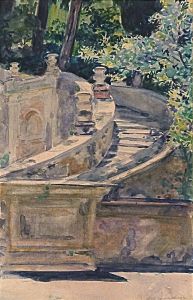Escalier Aversailles by Du Raoul Gardier
