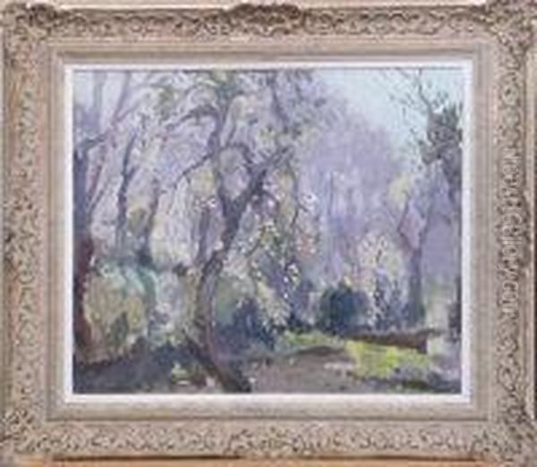 Springtime, Lamorna - view 1