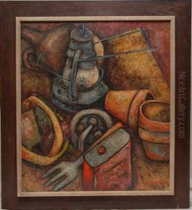 Abstract Table Setting by Fred Gardner