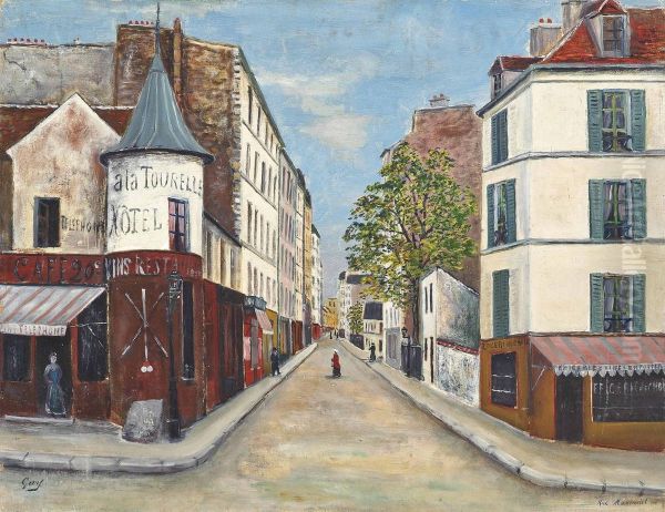 Rue Marcadet, Montmartre - view 1