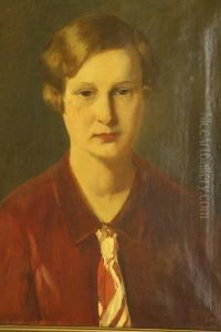 Portret Van Schoolmeisje by Salomon Garf