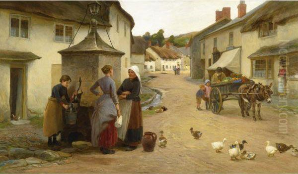 Village Gossips In Beer, South Devon - view 1