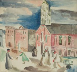 Town Church by Leon Garland