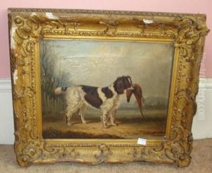 Spaniel And Pheasant