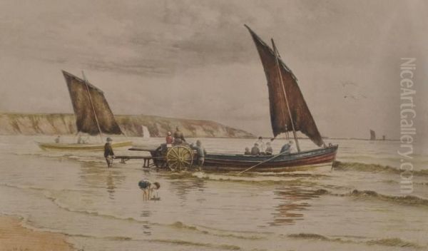 Boats On The Shore - view 1