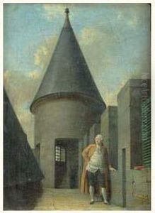 Louis Xvi Au Temple by Jean-Francois Garnerey