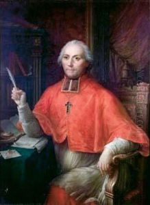Portrait Du Cardinal Jean Sifrein Maury, Predicateur Ordinaire Du Roy