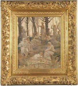 Cupidon Et Les Muses