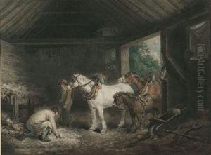 Scenes De La Vie Paysanne, Par William Ward by George Garrard