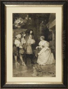 Interior Scene by Edmund Henry Garrett