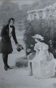 Lord Lansmere's Garden by Edmund Henry Garrett