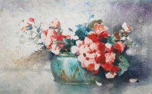 Geraniums by Tom Garrett