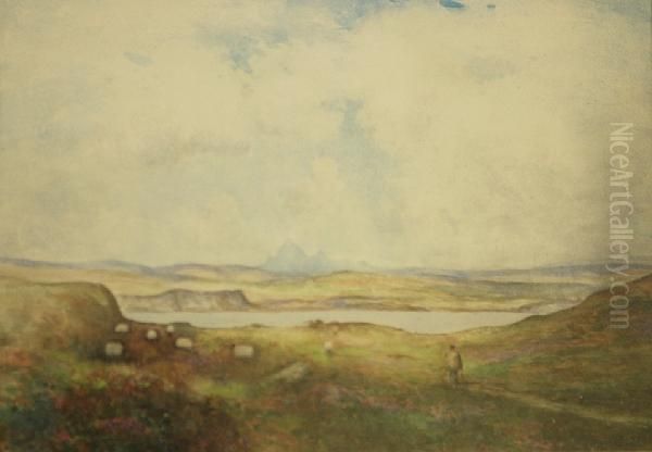 Loch Near Kildonan - view 1