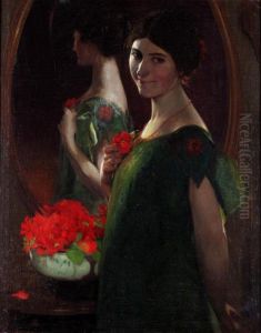 Lady In Front Of A Mirror Lady In Front Of A Mirror
