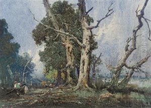 Timber Felling by Oswald Garside