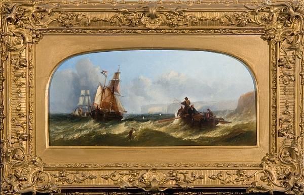 Shipping Off The Coast - view 1