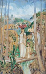 View Of Mexico by Jose Gartner De La Pena