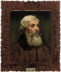Portrait Of An Italian Gentleman by Thomas Bowman Garvie