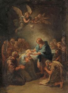 La Comunione Degli Apostoli by Luigi Garzi